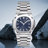 Montre automatique mécanique de luxe unisexe de haute qualité, sport et mode, en acier inoxydable, avec aiguilles luminescentes, cadran, étanche 5 bars