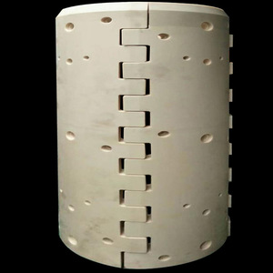 Doublures en nylon personnalisées en forme de U, 23 mm, pièces en plastique beige pour usage industriel - Product Image 3