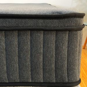 Colchón de Color oscuro mayorista de lujo ortopédico firme enrollable colchón de caja comprimida 12 pulgadas negro colchón de muelles de bolsillo - Product Image 6