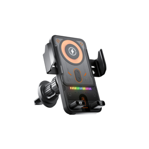 2025 nuevo diseño cargador inalámbrico para coche T18 <span class=keywords><strong>Sensor</strong></span> inteligente 15W carga rápida Auto-Sujeción soporte de teléfono para coche para Android <span class=keywords><strong>iPhone</strong></span> - Product Image 1