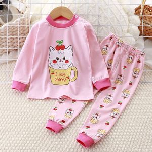 Roupas de Bebê por Atacado, Conjunto de Pijamas de Algodão para Meninos e Meninas, 2 Peças - Product Image 1