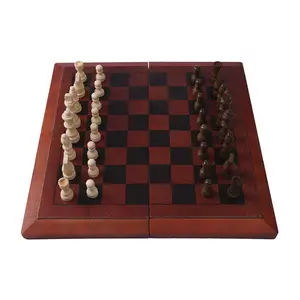3 в 1 деревянные шахматы класса люкс citadels настольная игра играть Веселая настольная игра