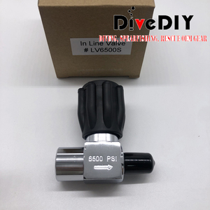 วาล์วควบคุมแรงดันสูง DPR LV6500S ชุบโครเมียมสามชั้น 6500PSI สำหรับดำน้ำ แบบอินไลน์ ช่องต่อในขนาด 1/4NPT ช่องต่อออกขนาด 1/4NPT - Product Image 6