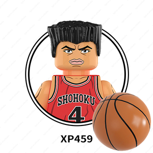 อะนิเมะ<span class=keywords><strong>Slam</strong></span> <span class=keywords><strong>Dunk</strong></span> Hanamichi Sakuragi Rukawa Kaede Akagi <span class=keywords><strong>Haruko</strong></span> juguetesมินิของเล่นสําเร็จรูปชุดของเล่นสําหรับเด็กKT1060