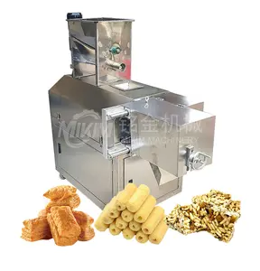 Снэк-бар, двухшнековый экструдер, машина для производства закусок, кукурузные чипсы