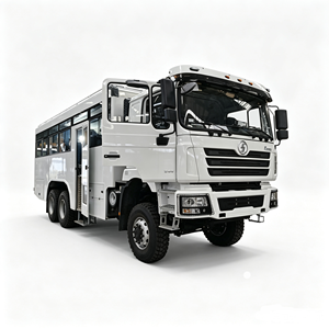 Bus tout-terrain Shacman 6x6 personnalisé LHD/RHD pour le <span class=keywords><strong>transport</strong></span> minier et interurbain dans le désert, les montagnes et les champs pétrolifères - Product Image 1