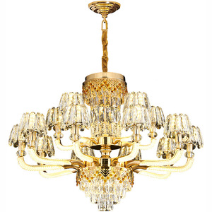 European Style Crystal Chandelier Multi Head Led <b>Light</b> Round Shape For Living Room Dining Room Bedroom Home Decor - Product Image 4