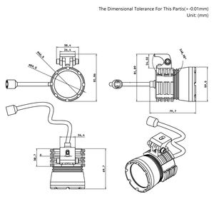 Focos LED Auxiliares para Motocicleta Todo Terreno - Luces de Conducción Impermeables de 12V/24V para Motos Off-Road, de Aventura y de Cross - Product Image 5