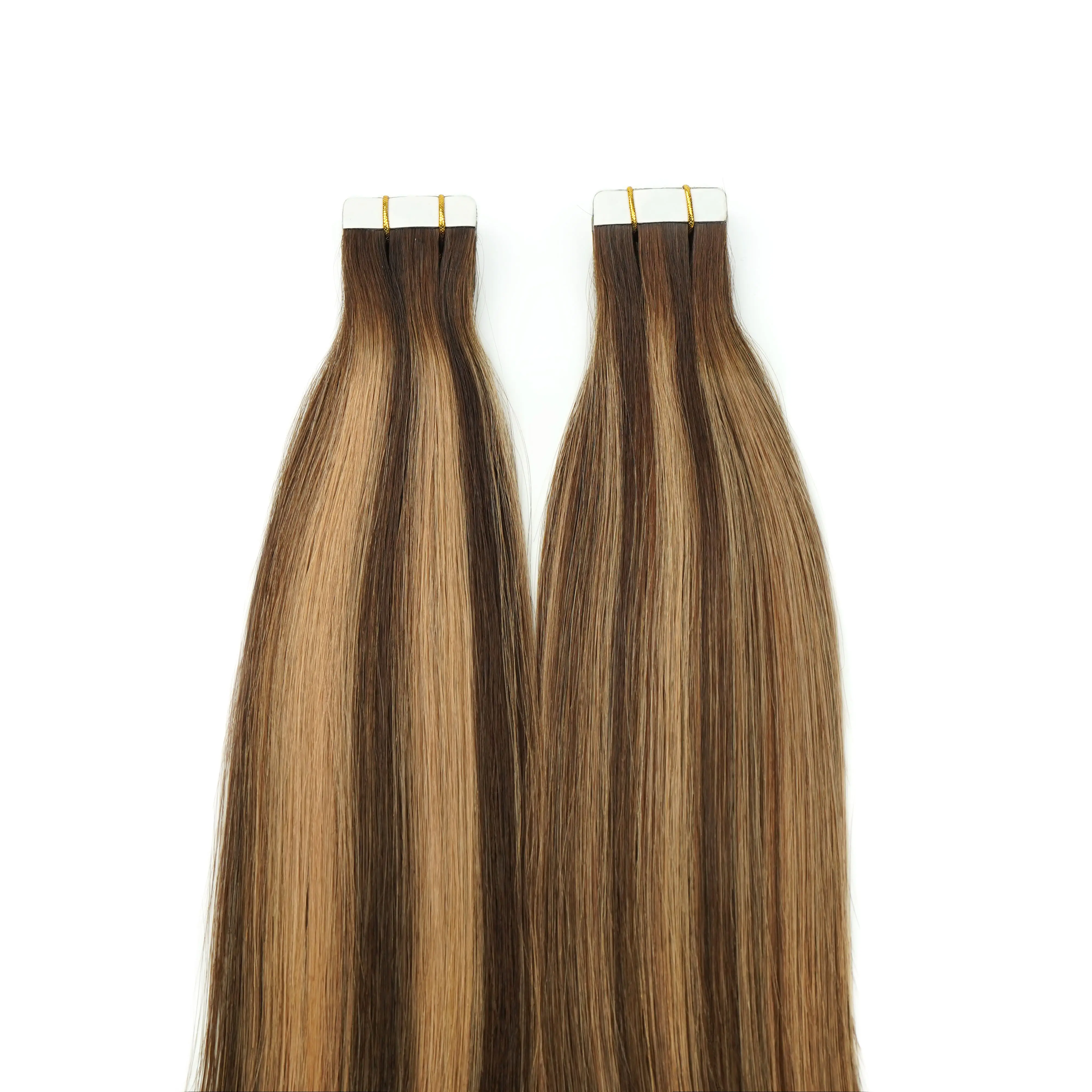 Easy to Applied Tape in Human Hair Extension 100% Unprocessed Raw Virgin Hair Extension with Competitive Price