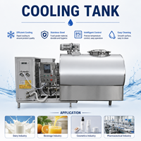 Réservoir de refroidissement industriel haute performance |   Réservoir de refroidissement avec gaine |   Récipient en acier inoxydable à double enveloppe