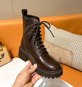 Stivali corti con tacco alto UP-4512r stile britannico scarpe da <span class=keywords><strong>donna</strong></span> in pelle sintetica con <span class=keywords><strong>stivaletti</strong></span> da bambina - Product Image 5