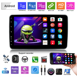 Autoradio Android 10,1 pouces, écran rotatif à 180 degrés, 1din, électronique automobile, Wifi/3/4g, BT, GPS, suivi, navigation, autoradio, lecteur DVD de voiture - Product Image 3