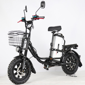 Electric Bike 16inch Large <b>Battery</b> Box 60V 20Ah Electric Bike Monster Winter Tire City Food Delivery Courier Electric Cargo Bike - Product Image 3
