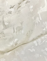 Le prix le plus bas tissu jacquard style chinois tissu satiné doux tissu lisse vêtements