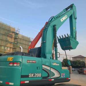 Excavatrice moyenne Kobelco SK200-8 20 tonnes Offre Spéciale utilisée d'origine japonaise avec composants de base-moteur de pompe à boîte de vitesses en vente - Product Image 6