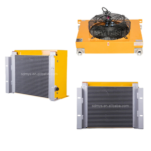Enfriador de aceite hidráulico HM con motor de ventilador DC12V Intercambiador de calor de alta calidad en stock - Product Image 1