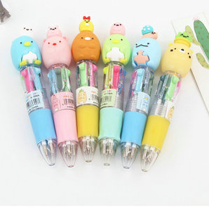 Retractable Ball <b>Pen</b> MIni Multicolor <b>Pen</b> Custom Party Favors for Office School Students Kids Gift - Product Image 2