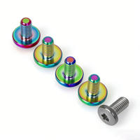 Boulons à tête hexagonale en titane à embase métrique M6x35, boulons Torx à bride hexagonale M12x1.5, filetage UNF - Vente chaude