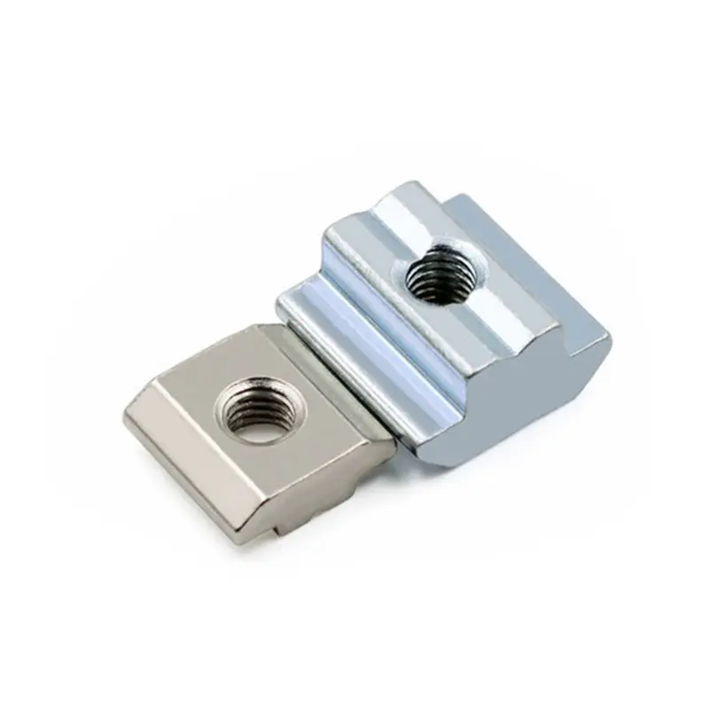 Aluminum profiles accessories hardware roll-in t slot nut sliding nut