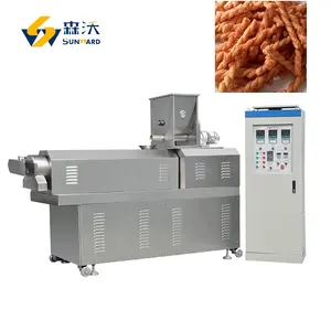 Fried twist snacks food frying chips bugels doritos making machine