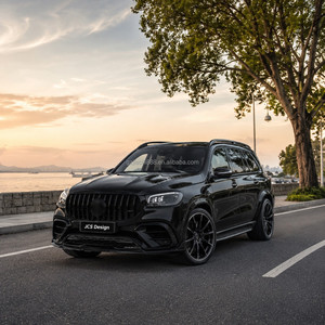 Kit <span class=keywords><strong>Carrozzeria</strong></span> in Fibra di Carbonio Stile <span class=keywords><strong>Bra</strong></span>-B GLS800 per Mercedes Benz GLS X167 2020-2024, Labbro Anteriore, Diffusore Posteriore, Parafanghi - Product Image 5