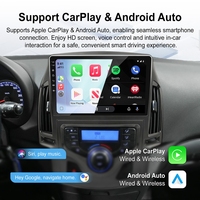 Autoradio multimédia Rhythm Wholesale 9 pouces Linux avec CarPlay sans fil et Android Auto, démarrage rapide pour Hyundai i30 2006-2011