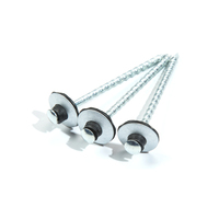 Clou de toiture assemblé avec rondelle assemblée 3.8MM x 90MM clou IBR