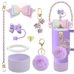 40 Ounce Cup Tumbler Accessoires Bottines Base Bracket Bracket Straw Jacket Hook Key Chain Pendant with Rope Spreader Suit - Product Image 3