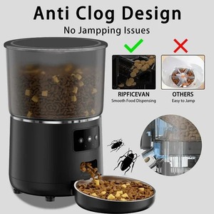 Alimentador inteligente para mascotas, dispensador automático de comida para perros y gatos con control inalámbrico WiFi, temporizador programable y contenedor de comida grande - Product Image 3