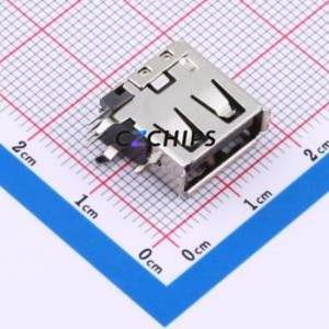 041N-1BVC14-S1 USB Connector Connector ( Protocol Standard: USB 2.0 )( Mounting Type: Side Insert ) - Product Image 1