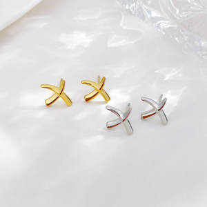 Últimos pendientes de tuerca geométricos coloridos goteo versátil diseño delicado joyería de oreja de Metal para mujeres accesorios de vacaciones en la playa - Product Image 6