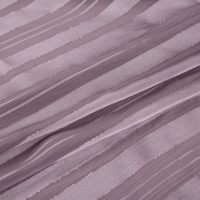 Foulards pour enfants B2 en tissu de polyester chiffon jacquard rayé, luxueux, fluide, antistatique et respirant avec fil argenté