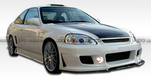 กันชนหน้าเหมาะสำหรับวัสดุกระจกไฟเบอร์ชนิด FAB2 Honda 1999-2000 EK Civic - Product Image 5