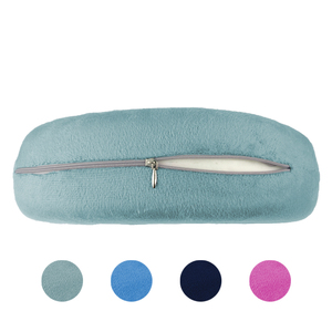 <b>Memory</b> Foam Travel <b>Pillow</b> Flat Back Neck Support For Comfortable Sleep On Plane Car Bus - Product Image 3