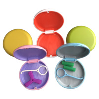 Boîtes de rangement pour appareils dentaires de différentes couleurs, étuis pour gouttières invisibles, boîtes pour aligneurs dentaires