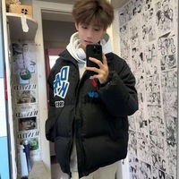 Veste légère de luxe de haute qualité, manteau d'hiver chaud et épais, style homme coupe courte coupe-vent personnalisé