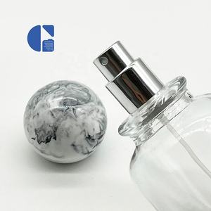 Personalizado 13mm 15mm Tamaño del cuello Cubiertas de perfume de resina plástica Tapas de perfume Tapa en forma de esfera de bola Tapas de perfume - Product Image 6