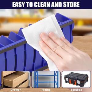 Organizador <span class=keywords><strong>de</strong></span> Alicates <span class=keywords><strong>de</strong></span> 2 Piezas con Base <span class=keywords><strong>de</strong></span> Goma Antideslizante, Soporte <span class=keywords><strong>de</strong></span> Almacenamiento para Llaves Inglesas, 10 Ranuras, Cajón para Alicates, <span class=keywords><strong>Ahorro</strong></span> <span class=keywords><strong>de</strong></span> Espacio - Product Image 2