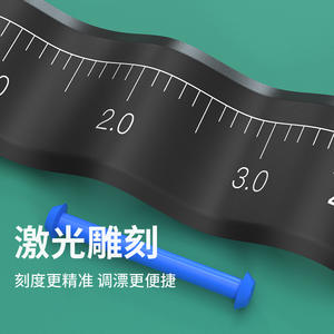 Plomada de Pesca Engrosada de 4.0g Cilíndrica con Escala, Duradera y Funcional para Uso en Competiciones a Granel - Product Image 5