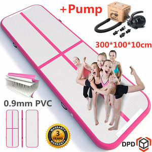 <span class=keywords><strong>Tapis</strong></span> de gymnastique <span class=keywords><strong>gonflable</strong></span> personnalisé avec logo OEM, <span class=keywords><strong>tapis</strong></span> d'entraînement en PVC disponible en longueurs de <span class=keywords><strong>4m</strong></span> et 6m avec une épaisseur de 10cm pour utilisation en salle de sport - Product Image 6