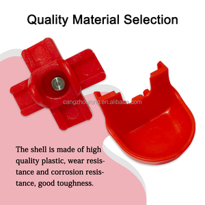 ZZ giorno vecchio pulcino che innaffia il capezzolo orizzontale automatico del capezzolo bevitore di pollo di plastica - Product Image 3