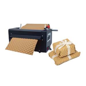 Machine automatique personnalisée pour le pliage de papier bulle et le découpage de papier kraft entièrement automatique pour l'emballage et le rembourrage de transport - Product Image 2