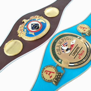 Cinture da Wrestling Personalizzate con Logo Diretto dalla Fabbrica, Vendita all'Ingrosso, Regalo Aziendale con Titolo di Campionato - Product Image 1