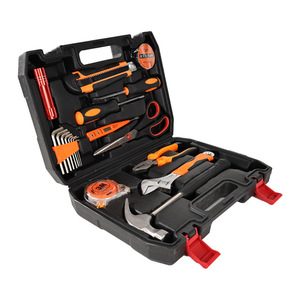مجموعة أدوات يدوية للصيانة الطارئة للسيارات، صندوق أدوات شامل للمنزل، طقم مفاتيح ربط، هدية، مجموعة أدوات يدوية في صندوق بلاستيكي صلب للمشاريع اليدوية - Product Image 3
