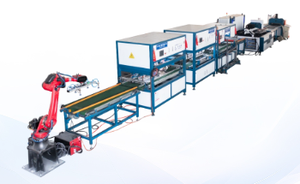 Ligne de production de panneaux d'étagères de stockage, équipement de traitement des métaux automatique de haute précision - Product Image 4