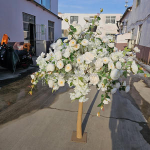 Arbre de table à fleurs de <span class=keywords><strong>cerisier</strong></span> rose clair K0123 1.2m 1.5m Fournitures de décoration d'église pour événements de mariage Arbre à fleurs artificielles pour usage intérieur - Product Image 3