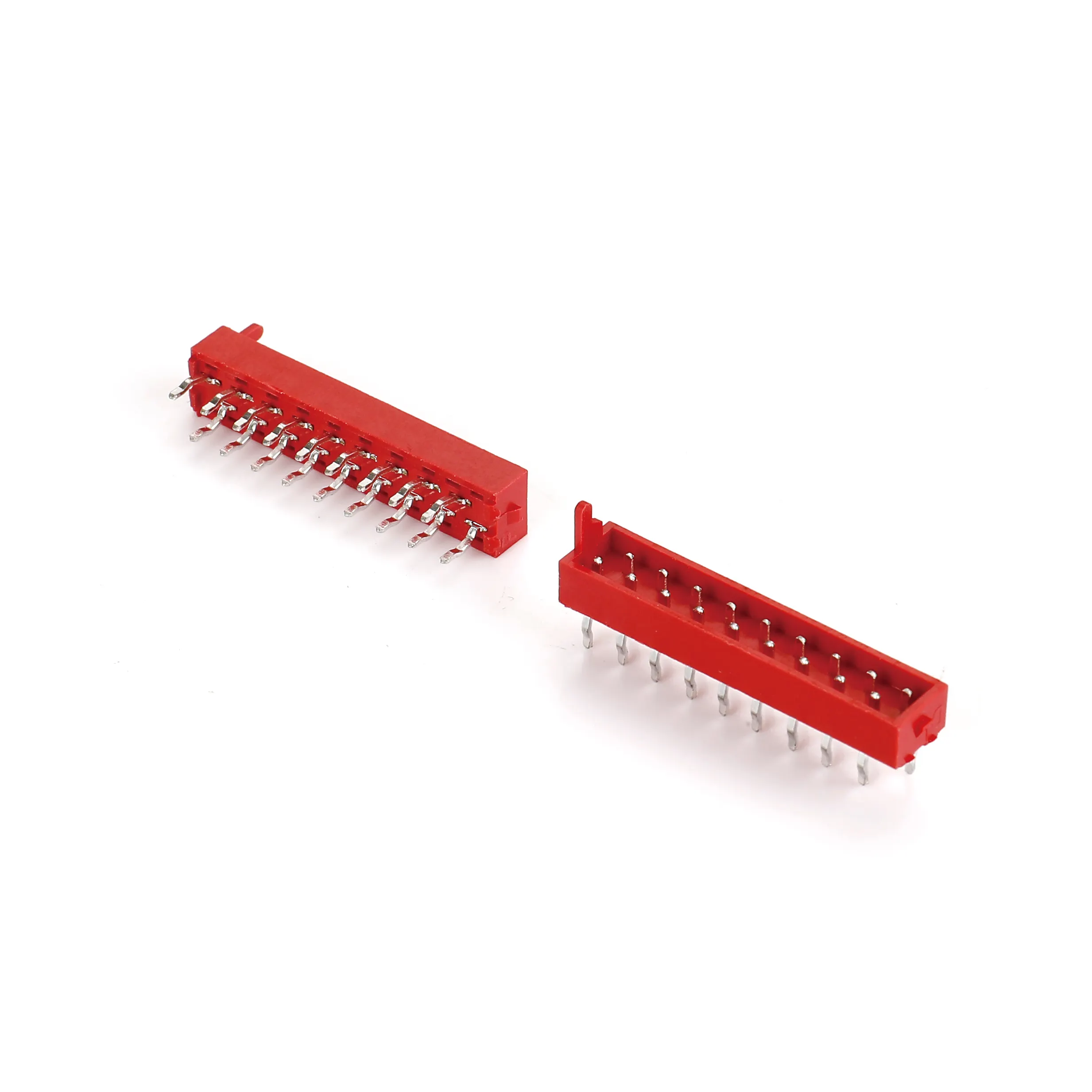 Micro Match Flat Ribbon Cáp Kết Nối 18 Pin 1.27Mm 2.54Mm Pitch Dây Để Hội Đồng Quản Trị Pcb Núi Forked Ma Sát Red Lock AMP 215464