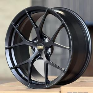 Rueda de Aleación Forjada Personalizada de 18, 19 y 20 Pulgadas, 5 Radios en Y, Acabado Mecanizado en Dos Tonos, Llanta para Automóvil de Pasajeros 5x112 5x114.3 5x120 - Product Image 2