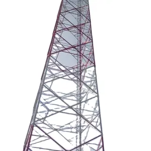 Selbst tragender/Sst Mobile Steel Telecom TV Angle Tower mit 3 oder 4 Beinen