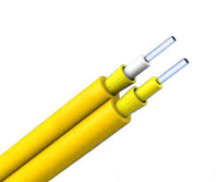 Intérieur 1 2 4 6 8 12 24 48 96 144 Core Tight Buffer Multimode 0M3 OM4 Distribution Fibre Optique Câble GJFJ8V/H